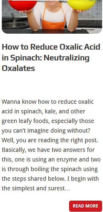 low oxalate foods 5